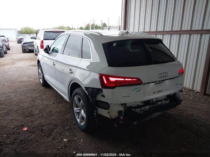 2021 Audi Q5 Premium 45 Tfsi Quattro S Tronic VIN: WA1AAAFY2M2040315 Lot: 40689941