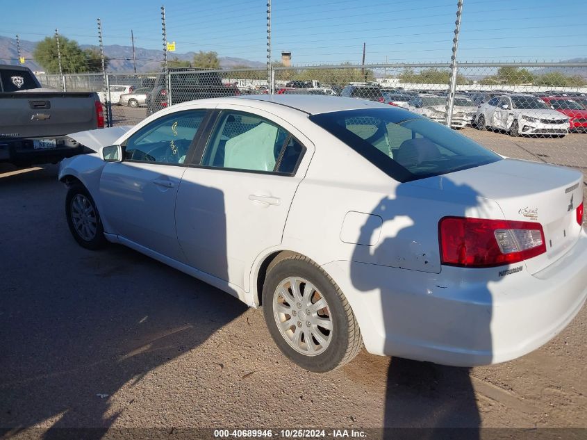 2012 Mitsubishi Galant Fe VIN: 4A32B2FF7CE019501 Lot: 40689946