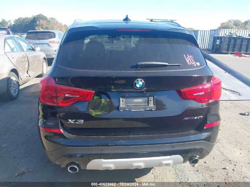 2019 BMW X3 xDrive30I VIN: 5UXTR9C50KLE19323 Lot: 40689962