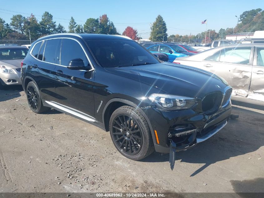 VIN 5UXTR9C50KLE19323 2019 BMW X3, Xdrive30I no.1