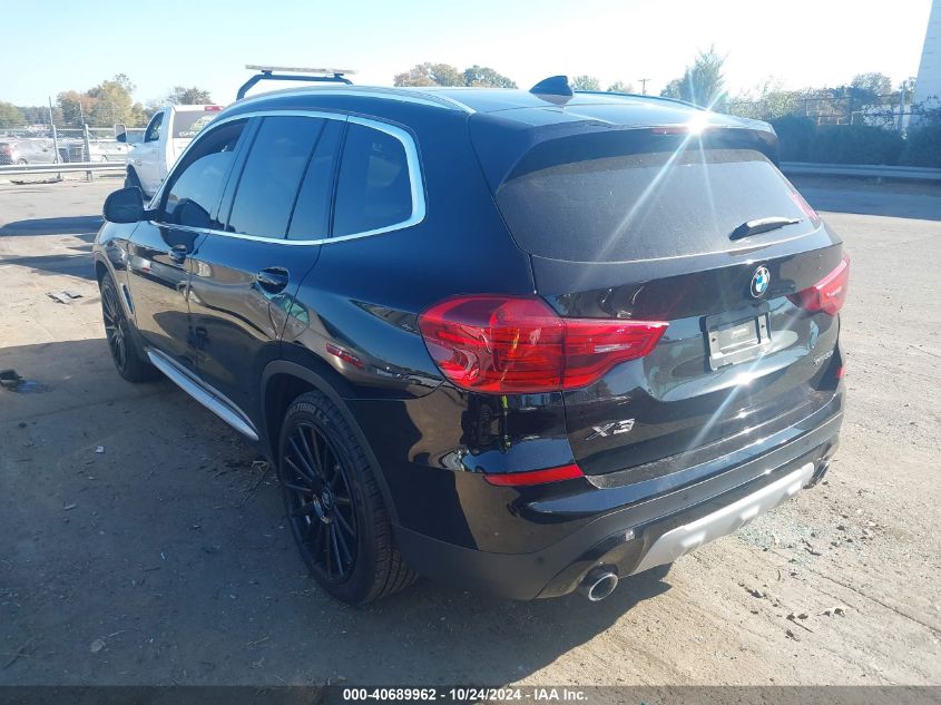 2019 BMW X3 XDRIVE30I - 5UXTR9C50KLE19323