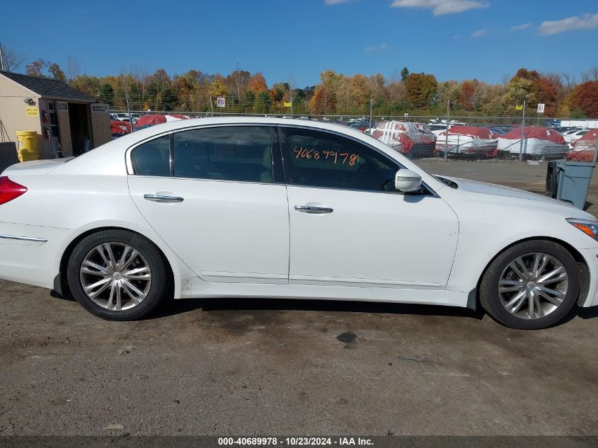 2013 Hyundai Genesis 3.8 VIN: KMHGC4DD5DU234266 Lot: 40689978