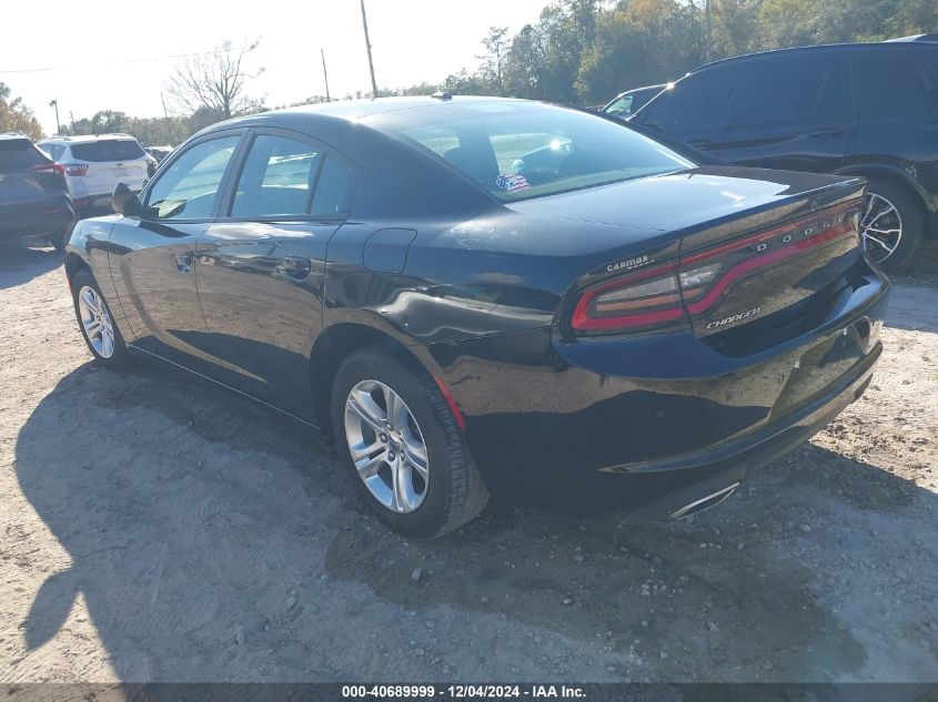 VIN 2C3CDXBG7NH201227 2022 DODGE CHARGER no.3