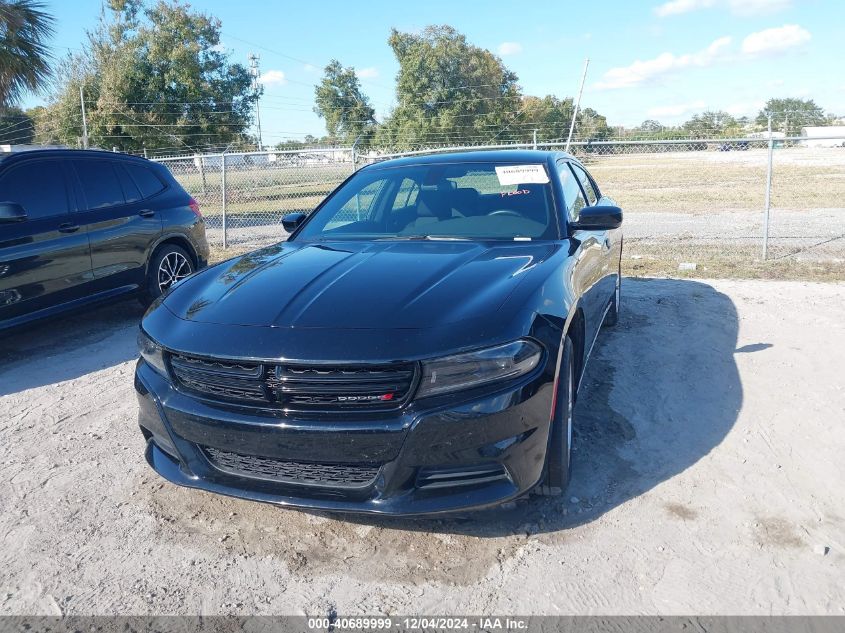 VIN 2C3CDXBG7NH201227 2022 DODGE CHARGER no.6