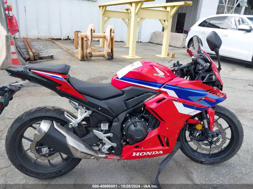 2024 Honda Cbr500 Ra VIN: MLHPC7053R5000310 Lot: 40690001