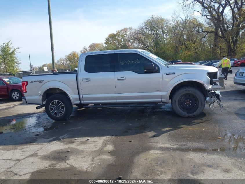 2016 Ford F-150 Xlt VIN: 1FTEW1EP3GKF48329 Lot: 40690012