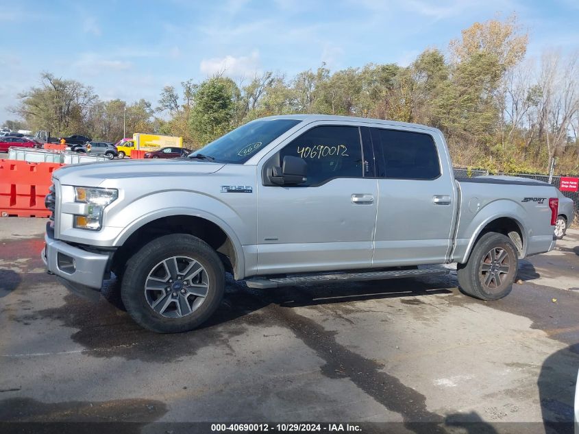 2016 Ford F-150 Xlt VIN: 1FTEW1EP3GKF48329 Lot: 40690012