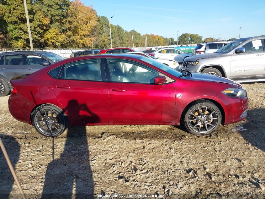 2015 Dodge Dart Se VIN: 1C3CDFAA2FD375597 Lot: 40690036