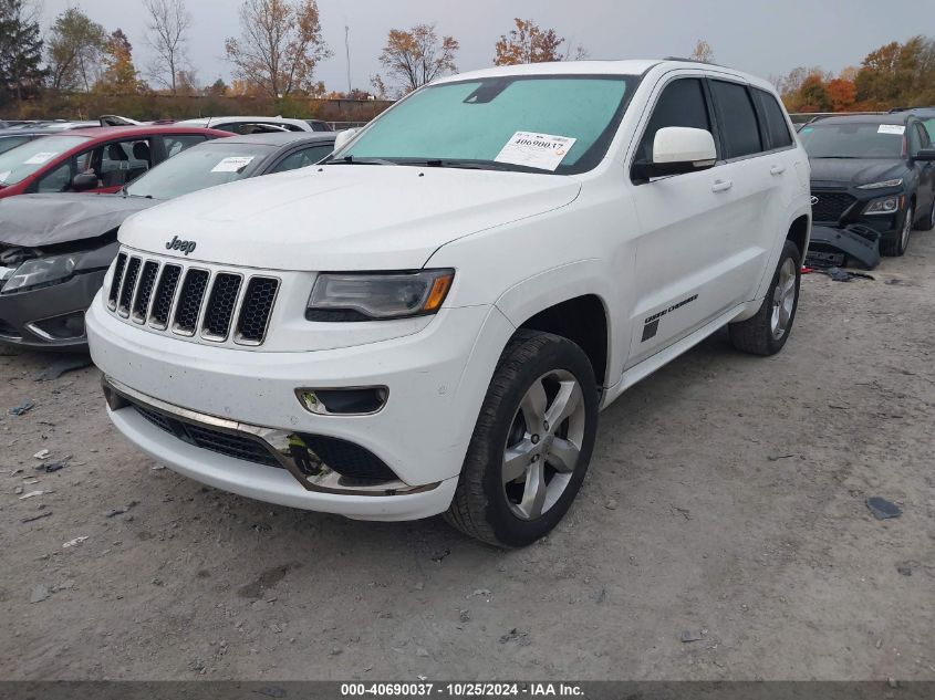 2015 Jeep Grand Cherokee Overland VIN: 1C4RJFCG5FC124708 Lot: 40690037