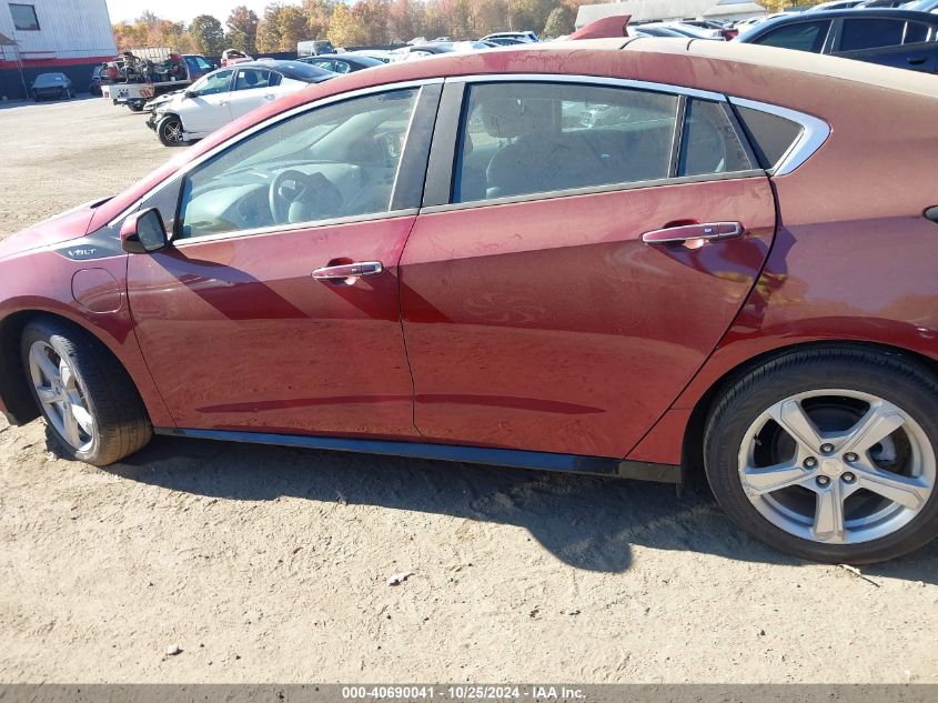 2016 Chevrolet Volt Lt VIN: 1G1RA6S58GU134444 Lot: 40690041