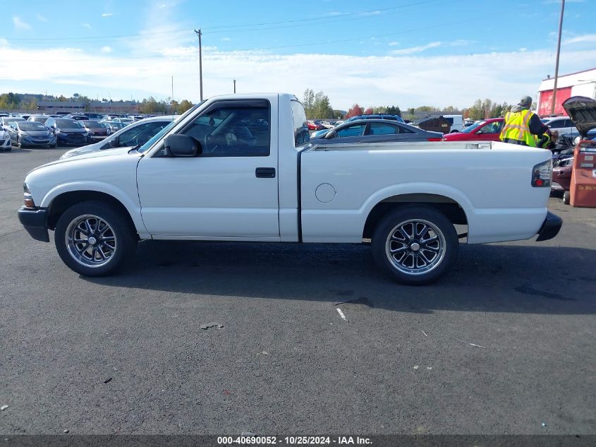 2003 Chevrolet S-10 VIN: 1GCCS14H438202598 Lot: 40690052