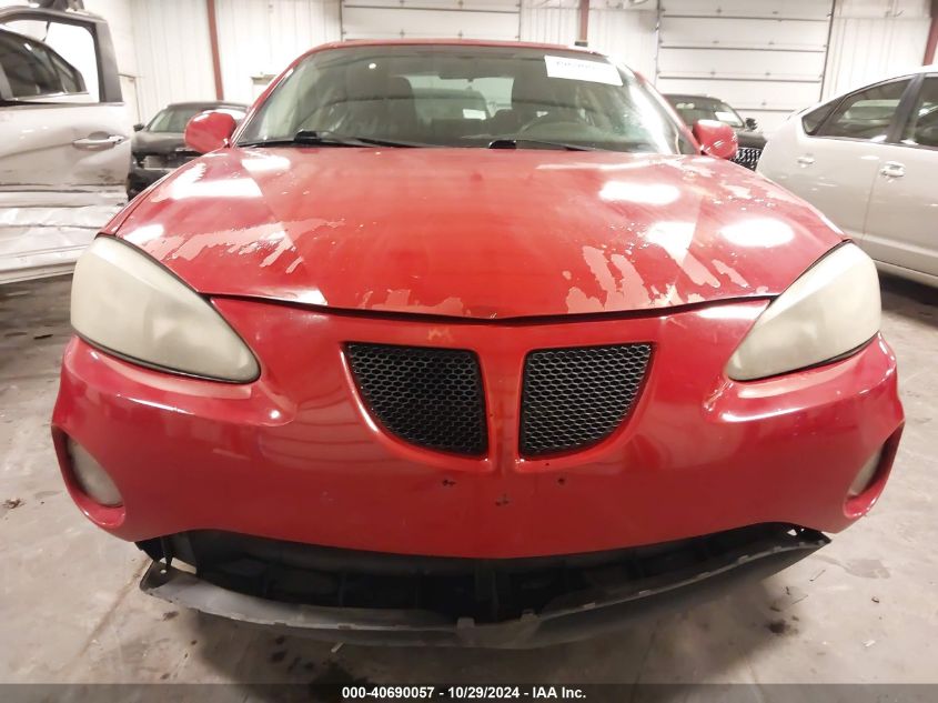 2008 Pontiac Grand Prix VIN: 2G2WP552681117857 Lot: 40690057