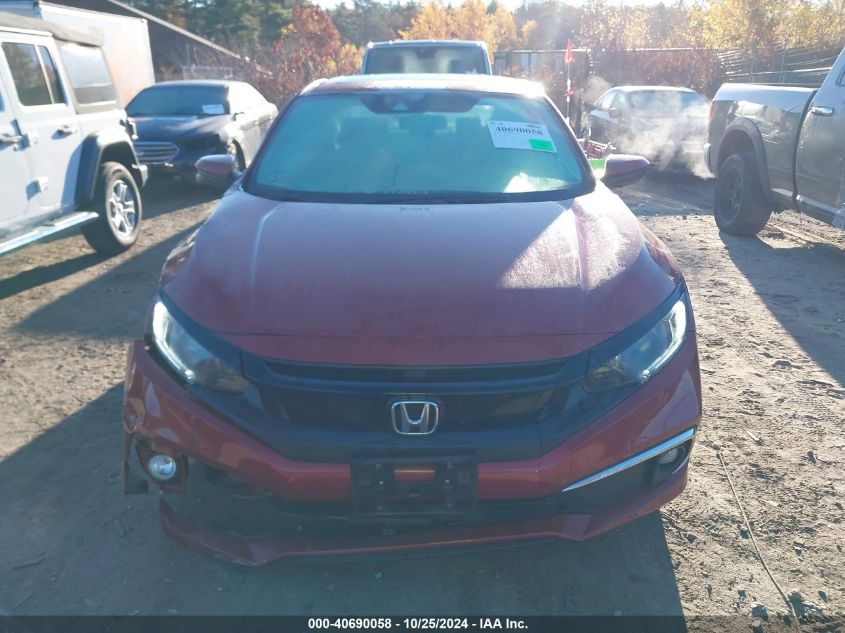 2020 Honda Civic Ex VIN: 19XFC1F38LE208468 Lot: 40690058