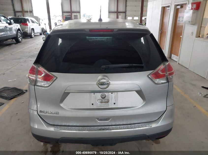 2015 Nissan Rogue S VIN: 5N1AT2ML6FC927244 Lot: 40690079