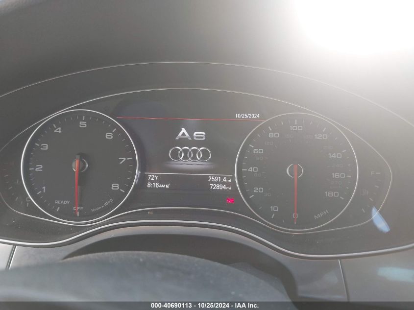 2016 AUDI A6 2.0T PREMIUM PLUS - WAUGFAFC1GN083503