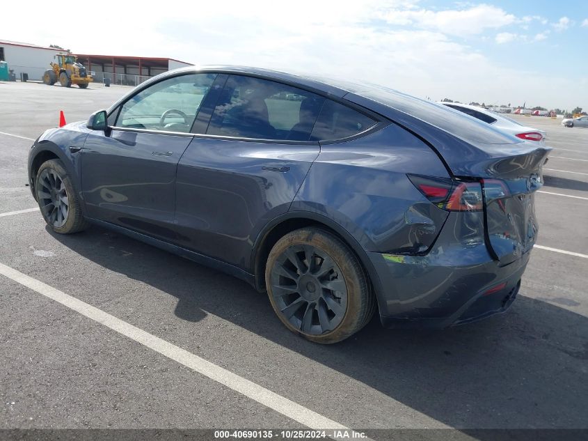 VIN 7SAYGAEE3PF741833 2023 Tesla Model Y, Awd/Long... no.3