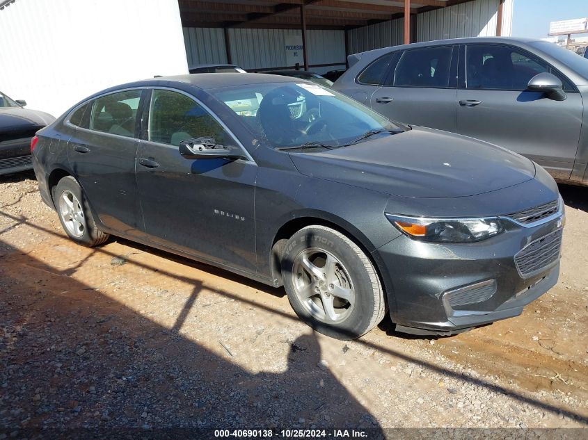 2017 Chevrolet Malibu Ls VIN: 1G1ZB5ST5HF234223 Lot: 40690138