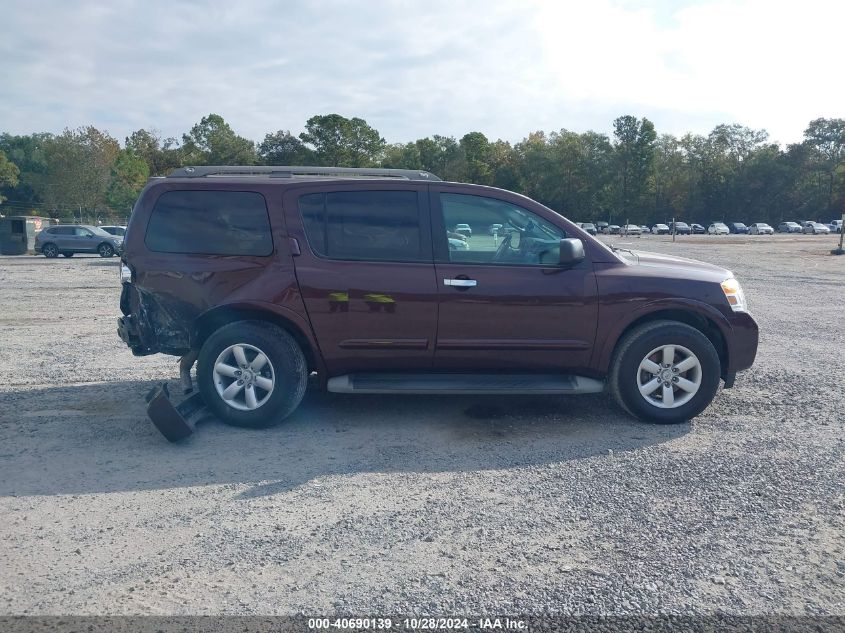 2015 Nissan Armada Sv/Sl/Platinum VIN: 5N1AA0NC0FN604840 Lot: 40690139