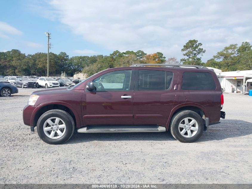 2015 Nissan Armada Sv/Sl/Platinum VIN: 5N1AA0NC0FN604840 Lot: 40690139