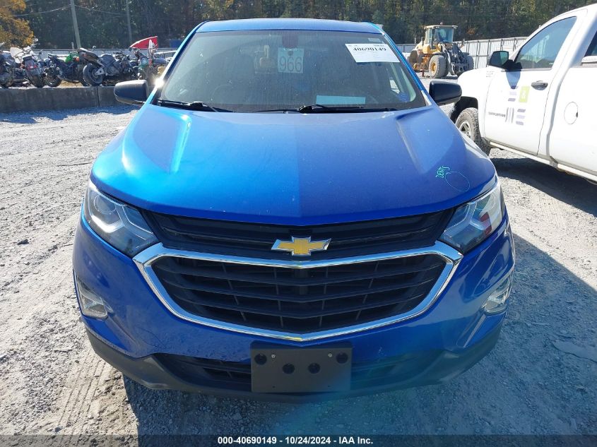 2019 Chevrolet Equinox Ls VIN: 3GNAXSEV1KS572407 Lot: 40690149