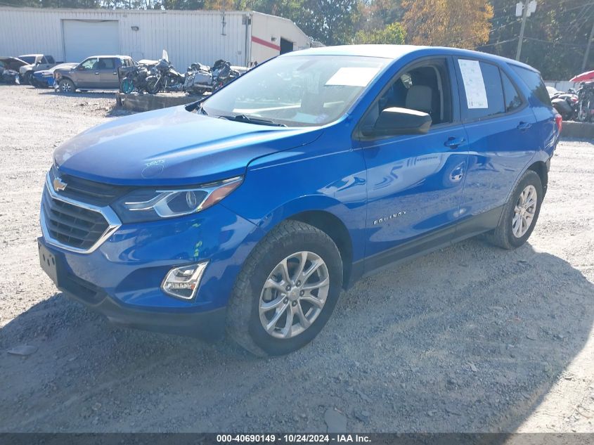 2019 Chevrolet Equinox Ls VIN: 3GNAXSEV1KS572407 Lot: 40690149