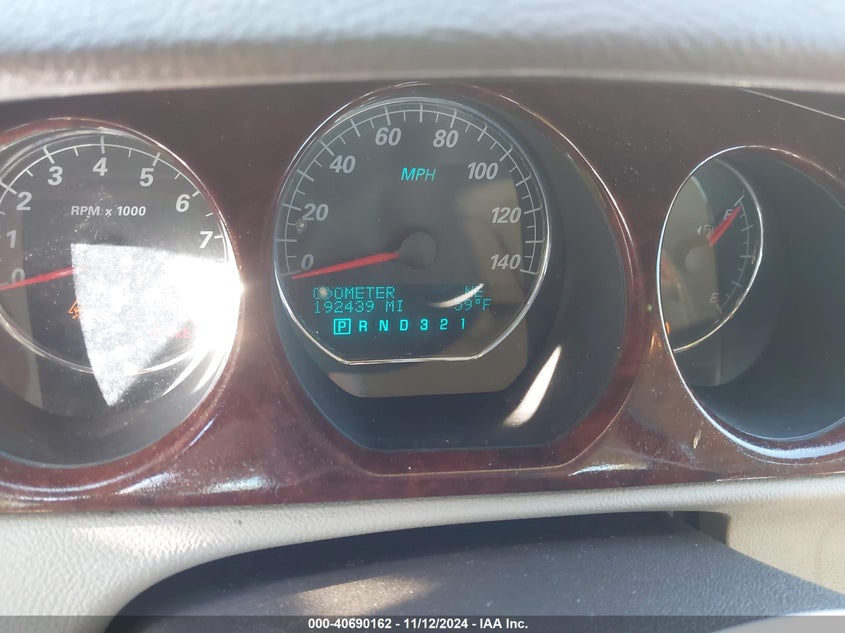 2008 BUICK LUCERNE VIN: 1G4HD57298U108452