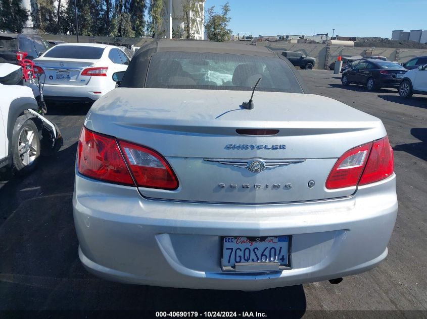 2010 Chrysler Sebring Touring VIN: 1C3BC5ED4AN176289 Lot: 40690179