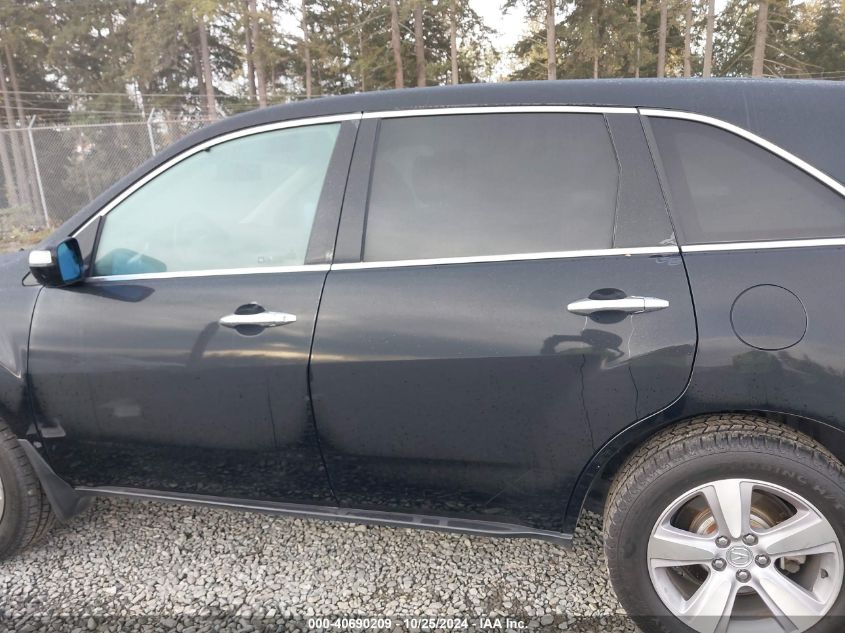 2013 Acura Mdx VIN: 2HNYD2H2XDH513146 Lot: 40690209