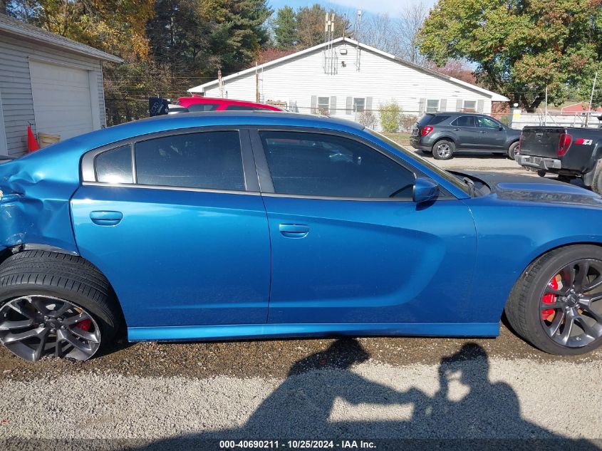 2022 Dodge Charger R/T VIN: 2C3CDXCT7NH110843 Lot: 40690211