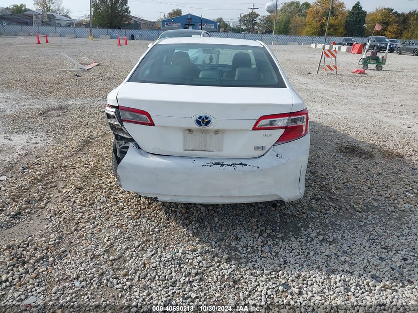 2013 TOYOTA CAMRY HYBRID VIN: 4T1BD1FKXDU084866