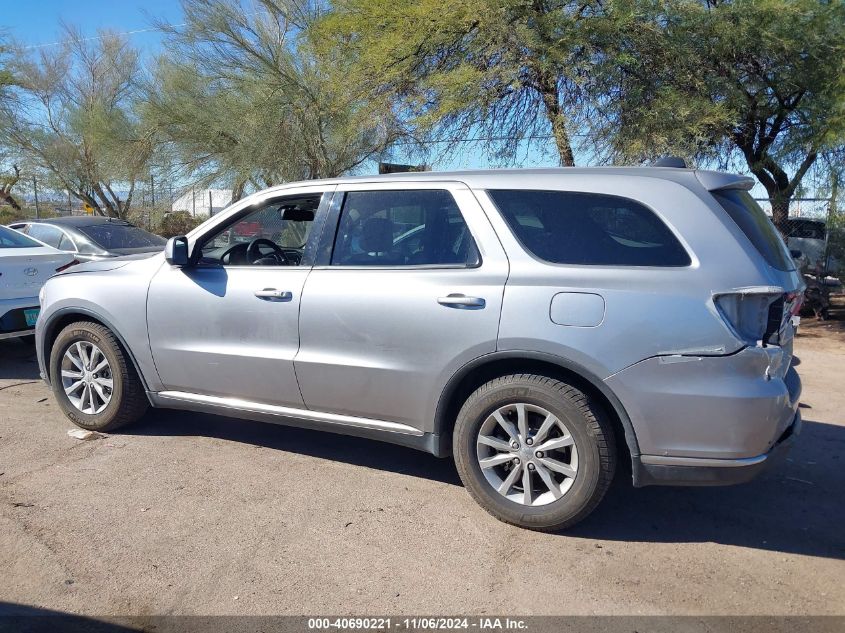 2016 Dodge Durango Sxt VIN: 1C4RDHAG7GC502857 Lot: 40690221