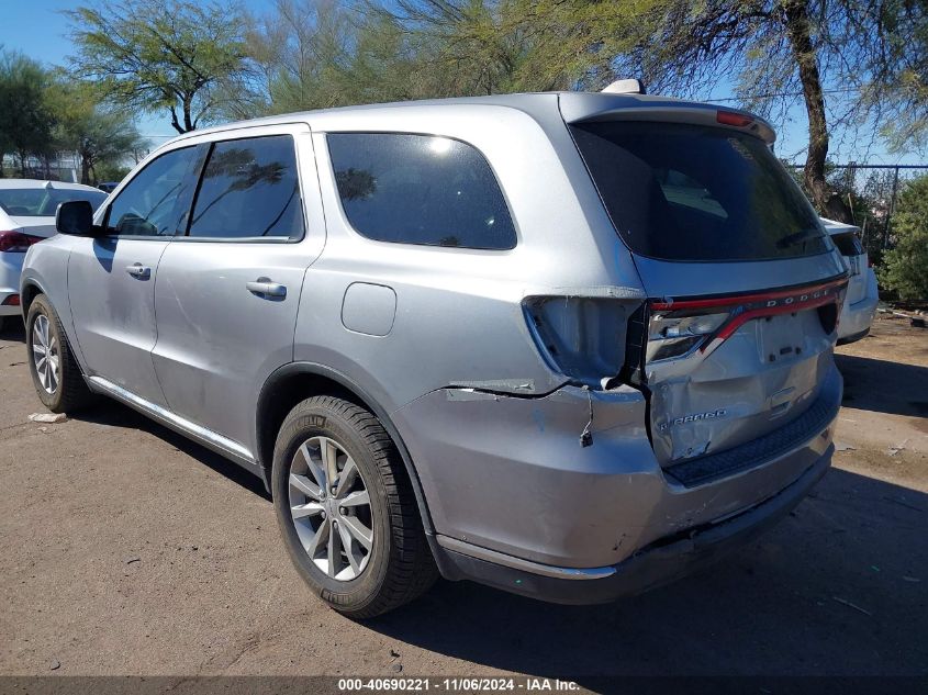 2016 Dodge Durango Sxt VIN: 1C4RDHAG7GC502857 Lot: 40690221