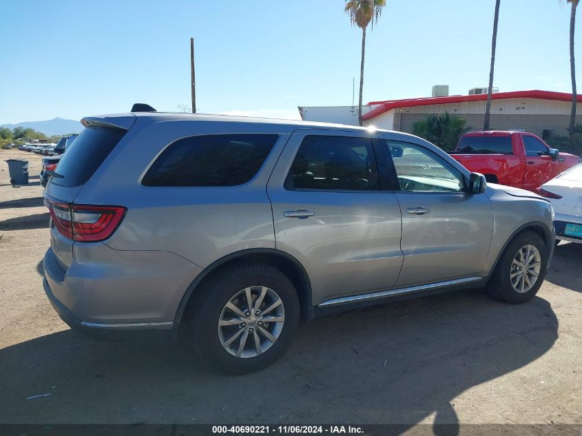 2016 Dodge Durango Sxt VIN: 1C4RDHAG7GC502857 Lot: 40690221