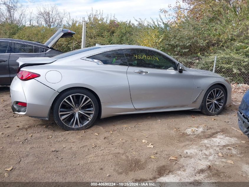 2018 Infiniti Q60 3.0T Luxe VIN: JN1EV7EL6JM393034 Lot: 40690224