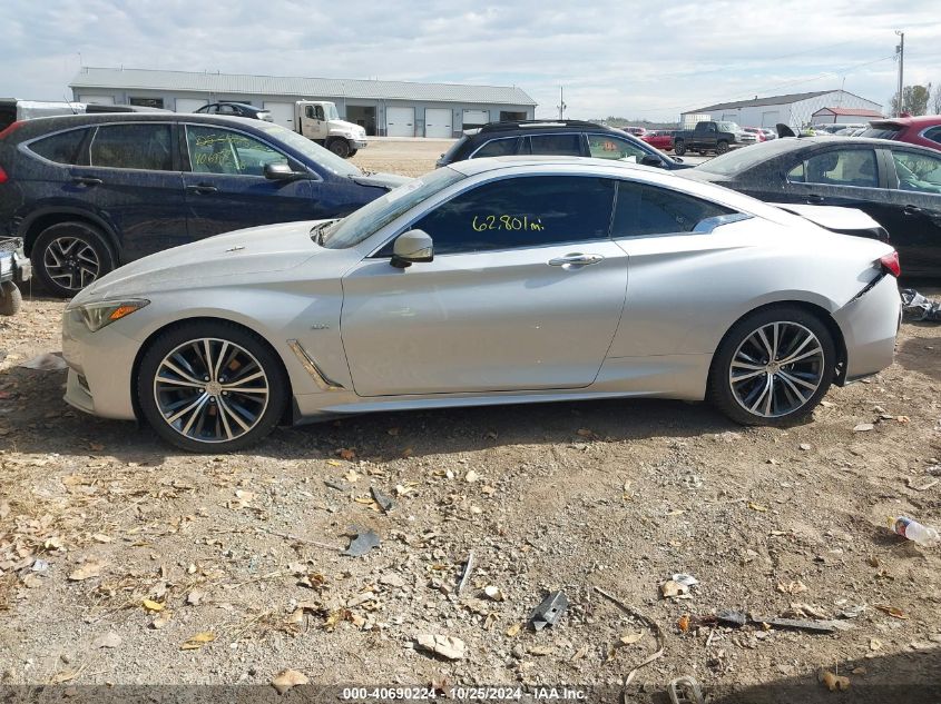 2018 Infiniti Q60 3.0T Luxe VIN: JN1EV7EL6JM393034 Lot: 40690224