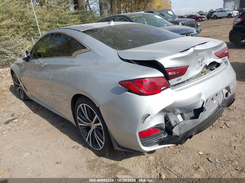 2018 Infiniti Q60 3.0T Luxe VIN: JN1EV7EL6JM393034 Lot: 40690224