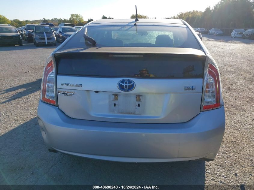 2013 Toyota Prius Two VIN: JTDKN3DUXD5597479 Lot: 40690240