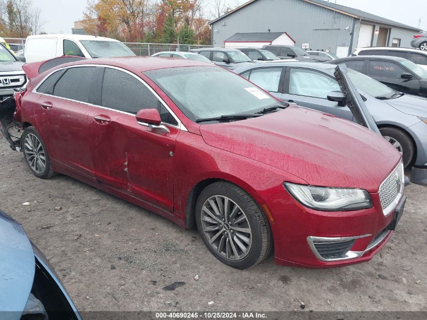 2018 Lincoln Mkz Premiere VIN: 3LN6L5B93JR609722 Lot: 40690245