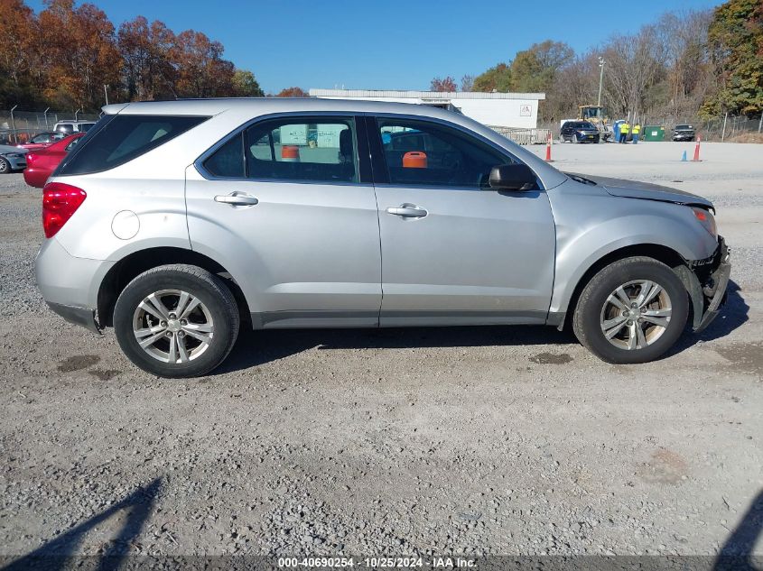 2014 Chevrolet Equinox Ls VIN: 1GNALAEK5EZ107860 Lot: 40690254