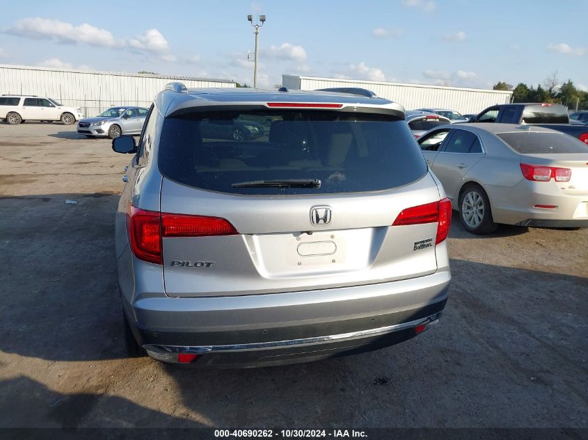 2018 Honda Pilot Touring VIN: 5FNYF5H91JB025798 Lot: 40690262