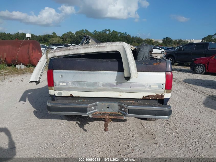 1989 Ford Bronco U100 VIN: 1FMEU15H3KLA22716 Lot: 40690288