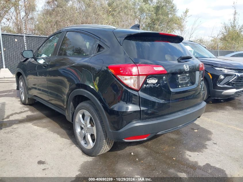 VIN 3CZRU6H75HM701846 2017 Honda HR-V, Ex-L no.3