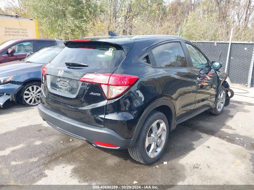 VIN 3CZRU6H75HM701846 2017 Honda HR-V, Ex-L no.4