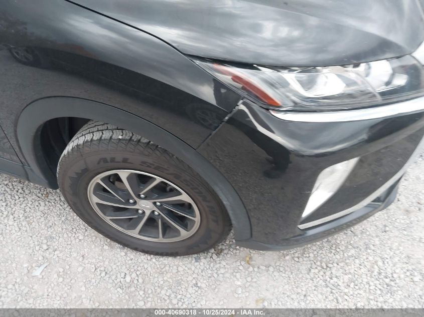 2020 Mitsubishi Eclipse Cross Es VIN: JA4AT3AA3LZ000363 Lot: 40690318