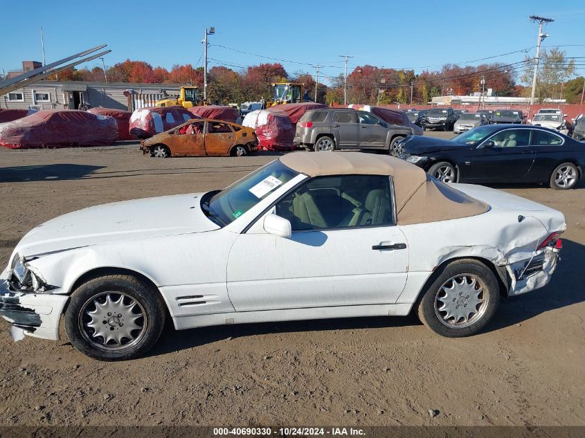 1998 Mercedes-Benz Sl 500 VIN: WDBFA67F1WF167976 Lot: 40690330