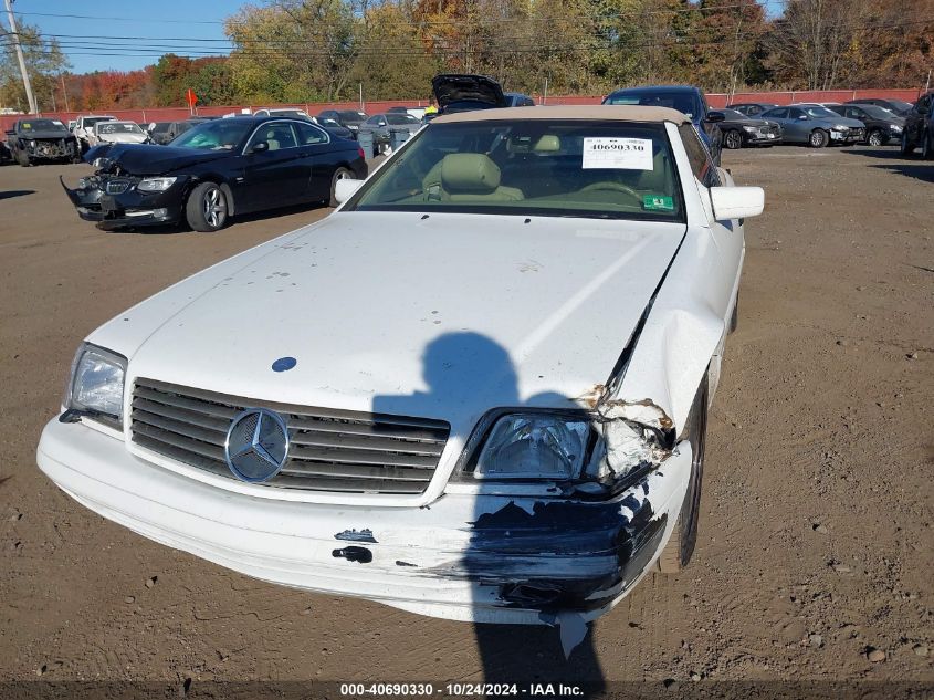 1998 Mercedes-Benz Sl 500 VIN: WDBFA67F1WF167976 Lot: 40690330