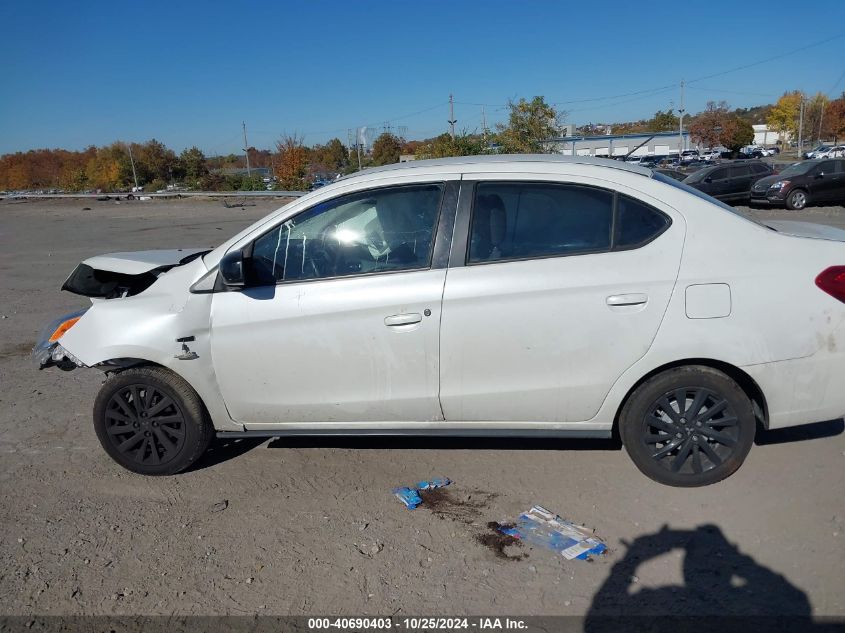 2020 Mitsubishi Mirage G4 Le VIN: ML32F4FJ5LHF09981 Lot: 40690403