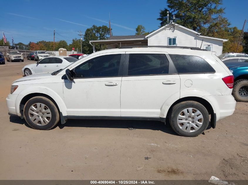 2018 Dodge Journey Se VIN: 3C4PDCAB8JT529110 Lot: 40690404