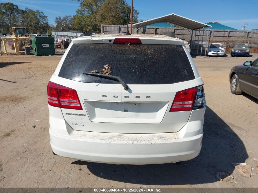 2018 Dodge Journey Se VIN: 3C4PDCAB8JT529110 Lot: 40690404