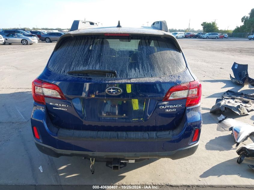 2017 Subaru Outback 3.6R Limited VIN: 4S4BSENC2H3331428 Lot: 40690407